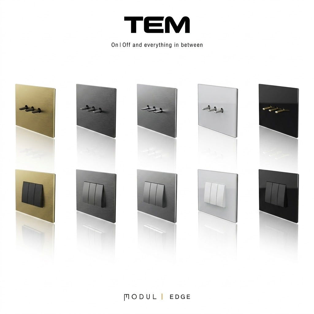 TEM Čatež Modul Edge Stikala in Vtičnice